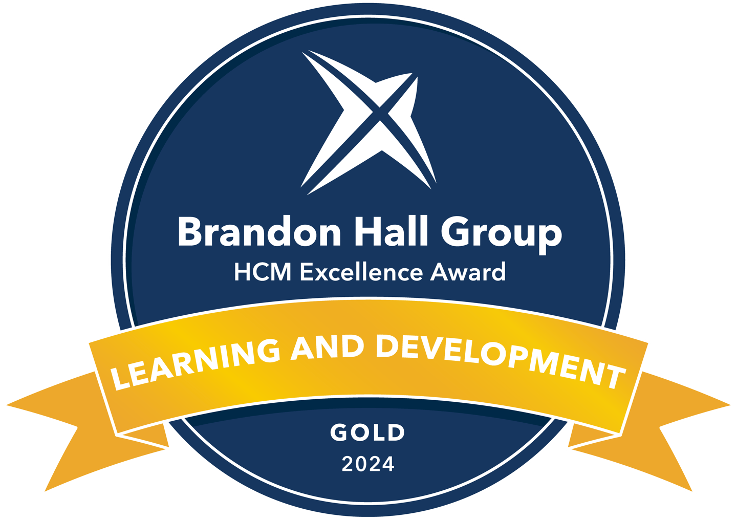 Brandon Hall - HCM Excellence Award - L&D (Gold)