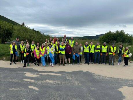 Beach clean