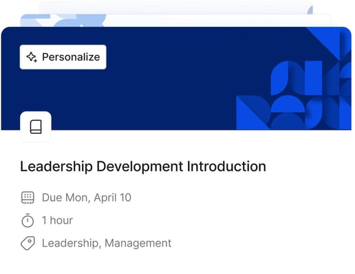 WorkRamp - Learning Personalization