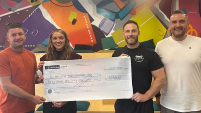 Learning Pool team climbs Mount Errigal for charity